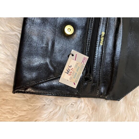 BUENO black Vintage Clutch Style Bag new - Picture 10 of 11